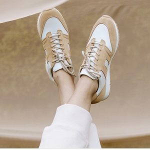 Able Blake Sneaker in white and tan